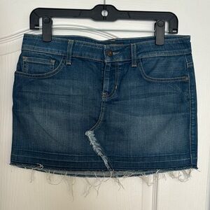 Denim Mini Skirt
